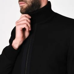 Ted Baker Ted Baker Universe Bomber for Big & Tall Coats & Jackets Colour Black -Outlet Wardrobe Mix Store 61801203 xxl a3