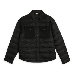 Ted Baker Velocity Quilted Over Shirt for Big & Tall Coats & Jackets Colour Black