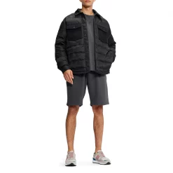 Ted Baker Velocity Quilted Over Shirt for Big & Tall Coats & Jackets Colour Black 9 Ted Baker Velocity Quilted Over Shirt for Big & Tall Coats & Jackets Colour Black -Outlet Wardrobe Mix Store 61802103 xxl a3