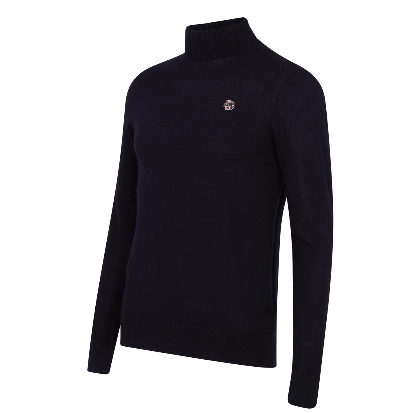 Ted Baker Beckton Rollneck Jumper for Knitwear Colour Navy 5 Ted Baker Beckton Rollneck Jumper for Knitwear Colour Navy - Image 3