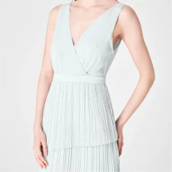 Ted Baker Ted Baker Pleat Midi Dress Womens for Prom Dresses Colour Light Blue -Outlet Wardrobe Mix Store 63377218 xxl a3