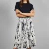 Ted Baker Ted Baker Bezki Midi Dress Womens for Dresses Colour Navy -Outlet Wardrobe Mix Store 63380118 xxl