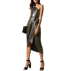 Ted Baker Grbria Midi Dress for Bridesmaid Dresses Colour Gold -Outlet Wardrobe Mix Store 63380210 xxl a2