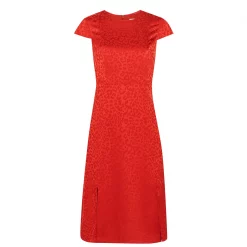 Ted Baker Bellina Midi Dress for Dresses Colour Dark Orange