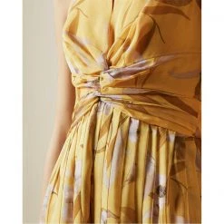 Ted Baker Fbls Midi Dress for Dresses Colour Yellow -Outlet Wardrobe Mix Store 63380813 xxl a3