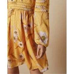 Ted Baker Posyy Mini Dress for Dresses Colour Yellow 10 Ted Baker Posyy Mini Dress for Dresses Colour Yellow -Outlet Wardrobe Mix Store 63381013 xxl a3