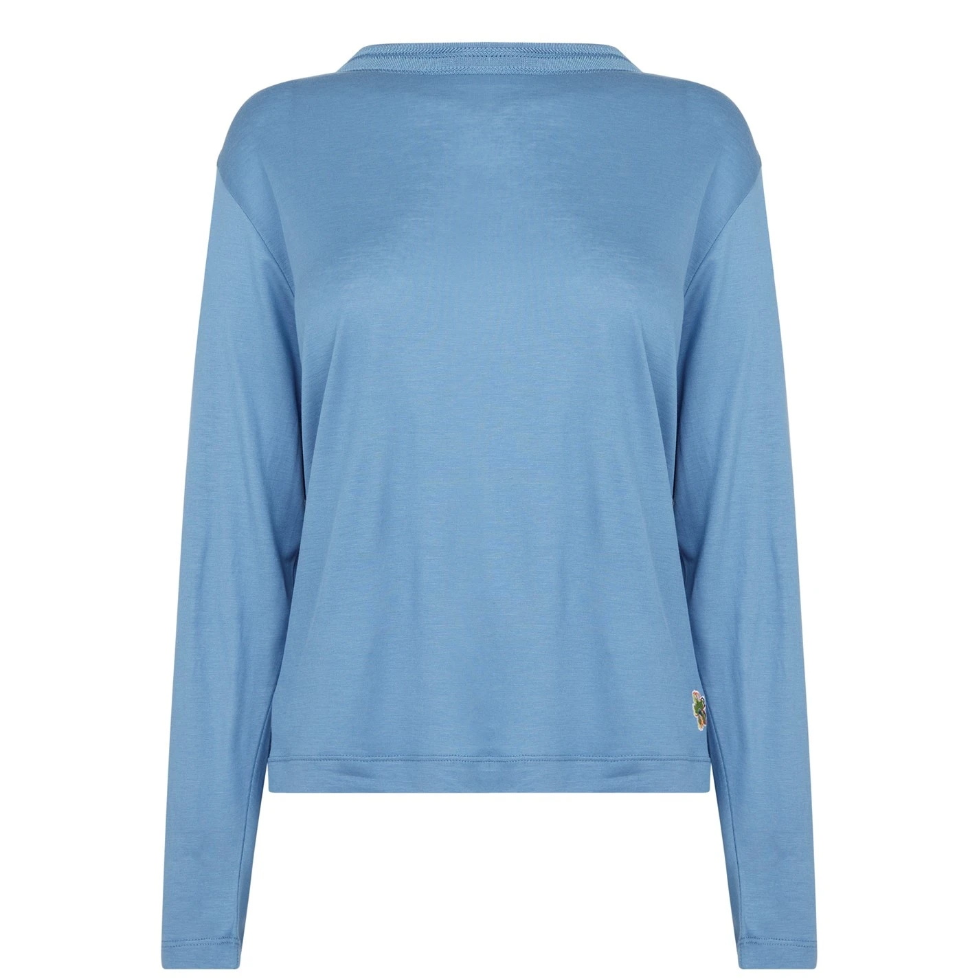 Ted Baker Summyr Slash Neck Top for Tops Colour Mid Blue 3 Ted Baker Summyr Slash Neck Top for Tops Colour Mid Blue