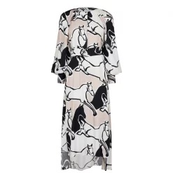 Ted Baker Sydnei Midi Dress for Wedding Guest Dresses Colour Ivory