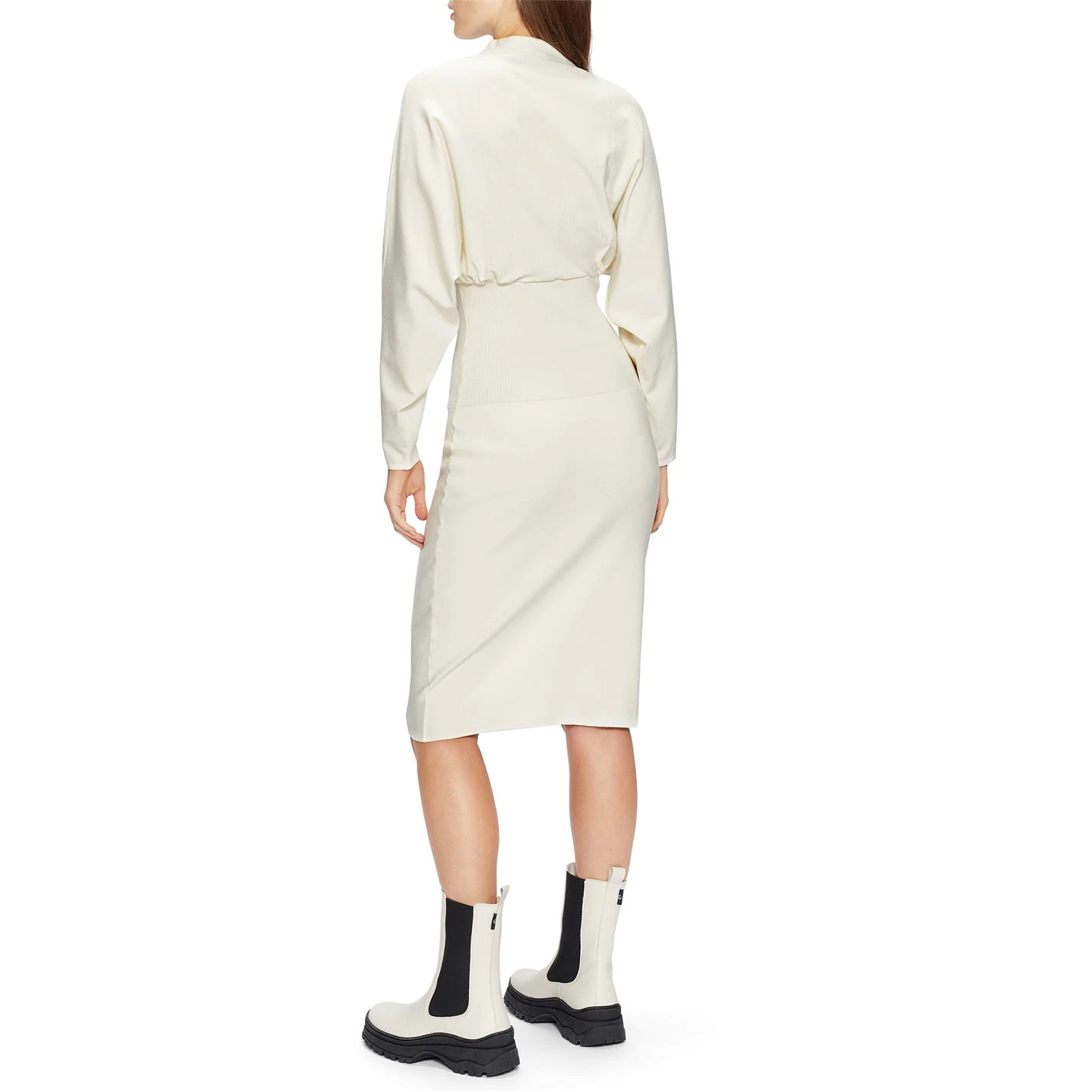 Ted Baker Alice Cocoon Midi Dress for Dresses Colour White 5 Ted Baker Alice Cocoon Midi Dress for Dresses Colour White - Image 3