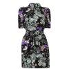 Ted Baker Saskiie Puff Shoulder Floral Mini Dress for Dresses Colour Black -Outlet Wardrobe Mix Store 64764403 xxl