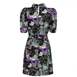 Ted Baker Saskiie Puff Shoulder Floral Mini Dress for Dresses Colour Black 12 Ted Baker Saskiie Puff Shoulder Floral Mini Dress for Dresses Colour Black -Outlet Wardrobe Mix Store 64764403 xxl a10