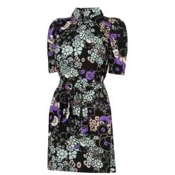 Ted Baker Saskiie Puff Shoulder Floral Mini Dress for Dresses Colour Black 13 Ted Baker Saskiie Puff Shoulder Floral Mini Dress for Dresses Colour Black -Outlet Wardrobe Mix Store 64764403 xxl a11