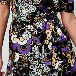 Ted Baker Saskiie Puff Shoulder Floral Mini Dress for Dresses Colour Black 11 Ted Baker Saskiie Puff Shoulder Floral Mini Dress for Dresses Colour Black -Outlet Wardrobe Mix Store 64764403 xxl a3