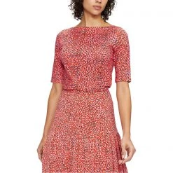 Ted Baker Willew Print T Shirt for Tops Colour Bright Pink 8 Ted Baker Willew Print T Shirt for Tops Colour Bright Pink -Outlet Wardrobe Mix Store 64764506 xxl a2