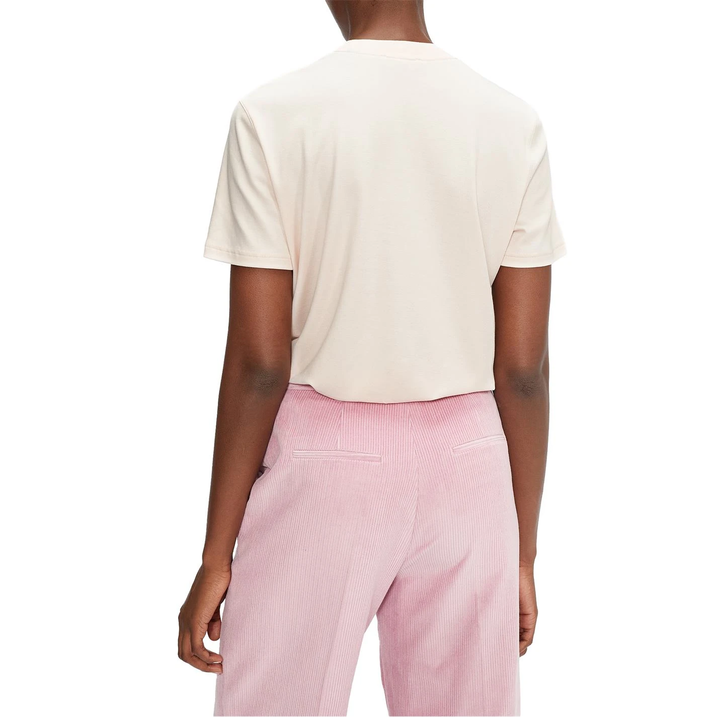 Ted Baker Iviy Face Graphic T Shirt for Tops Colour Pink 5 Ted Baker Iviy Face Graphic T Shirt for Tops Colour Pink - Image 3