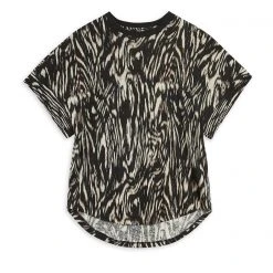 Ted Baker Veria Print T Shirt for Tops Colour Black