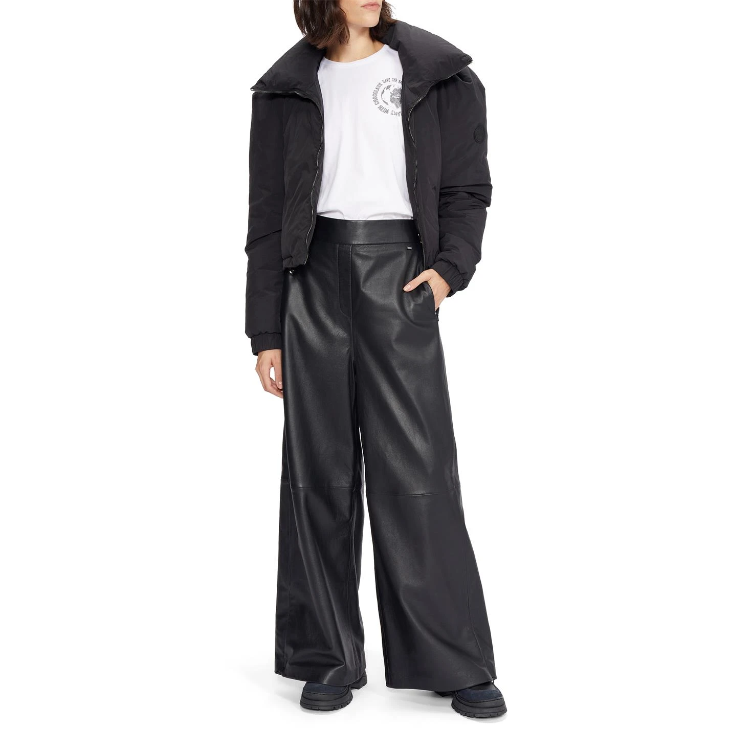 Ted Baker Joosiee Earth T Shirt for Tops Colour White 6 Ted Baker Joosiee Earth T Shirt for Tops Colour White - Image 4