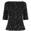 Ted Baker Ted Baker Starez Star T Shirt for Tops Colour Black 2 Ted Baker Ted Baker Starez Star T Shirt for Tops Colour Black -Outlet Wardrobe Mix Store 64765303 xxl