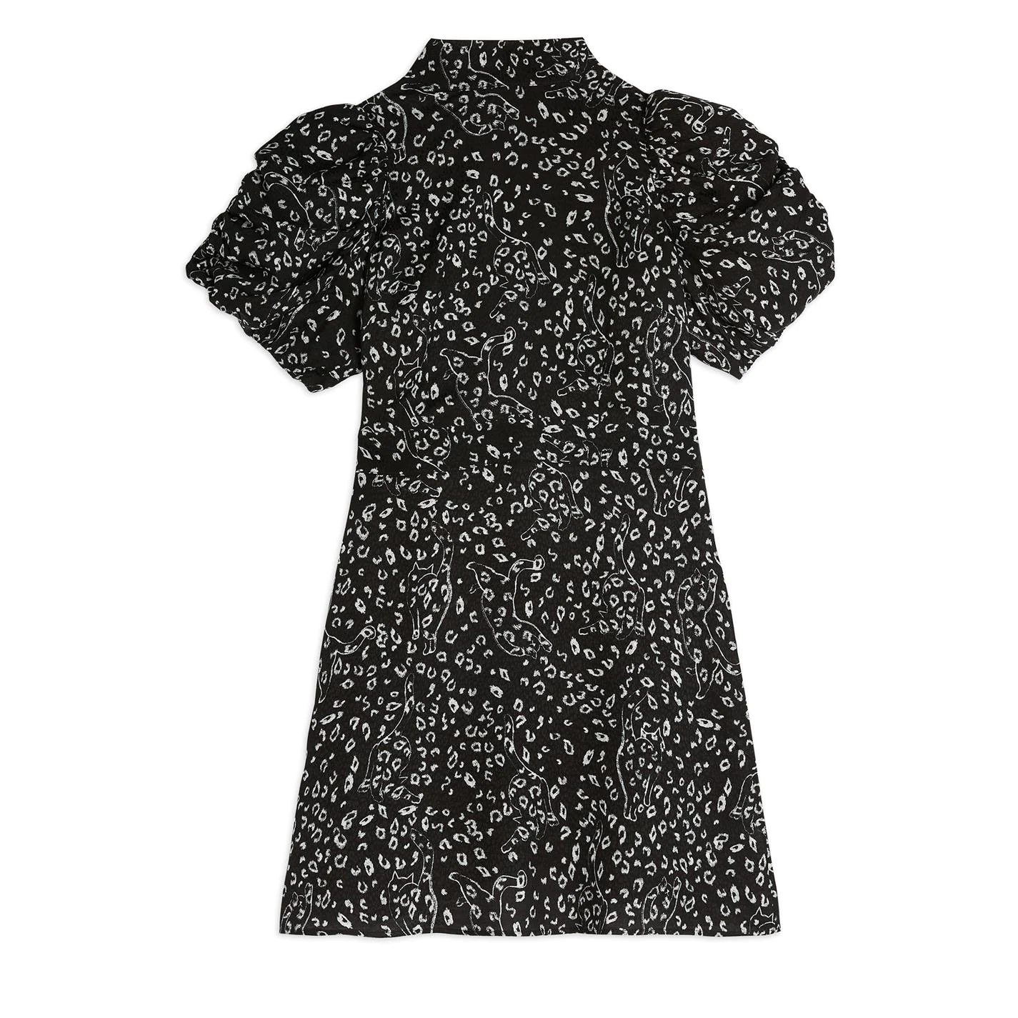 Ted Baker Raayy Puff Sleeve Dress for Dresses Colour Black 3 Ted Baker Raayy Puff Sleeve Dress for Dresses Colour Black