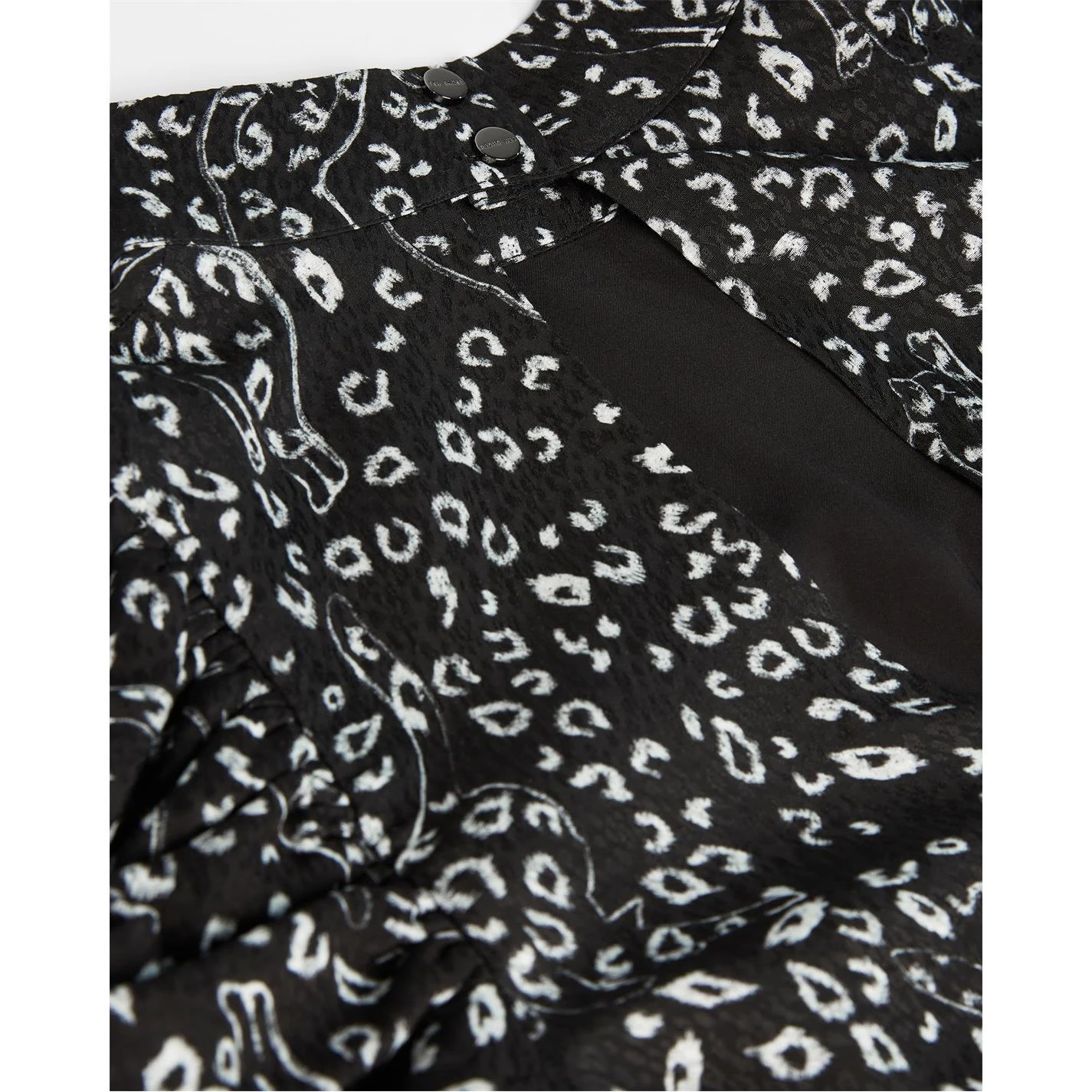 Ted Baker Raayy Puff Sleeve Dress for Dresses Colour Black 6 Ted Baker Raayy Puff Sleeve Dress for Dresses Colour Black - Image 4