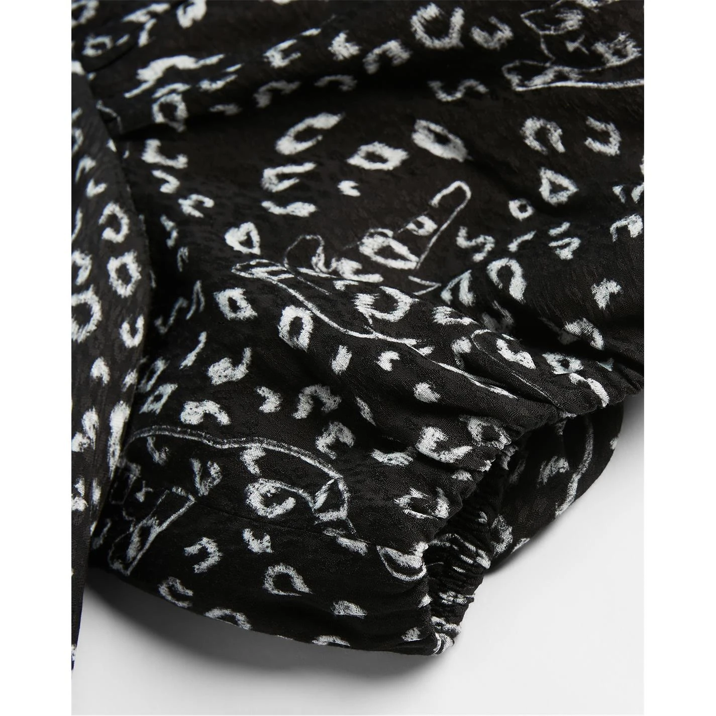 Ted Baker Raayy Puff Sleeve Dress for Dresses Colour Black 7 Ted Baker Raayy Puff Sleeve Dress for Dresses Colour Black - Image 5