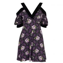 Ted Baker Leila Cold Shoulder Dress for Wedding Guest Dresses Colour Black