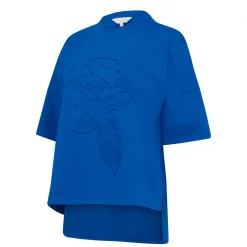 Ted Baker Ted Baker Sandyz Flower T-Shirt for Tops Colour Brt-Blue 7 Ted Baker Ted Baker Sandyz Flower T-Shirt for Tops Colour Brt-Blue -Outlet Wardrobe Mix Store 64806718 xxl a11