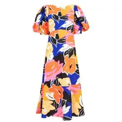 Ted Baker Harpia Midi Dress for Dresses Colour Black