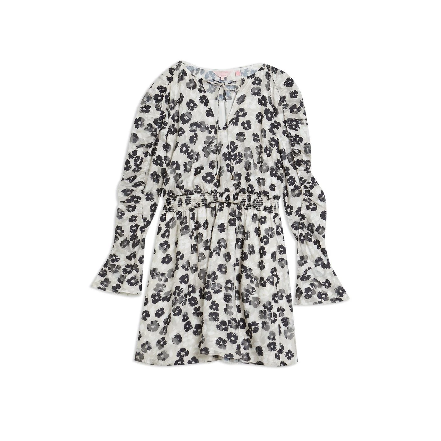 Ted Baker Felici Mini Dress for Dresses Colour Grey 3 Ted Baker Felici Mini Dress for Dresses Colour Grey