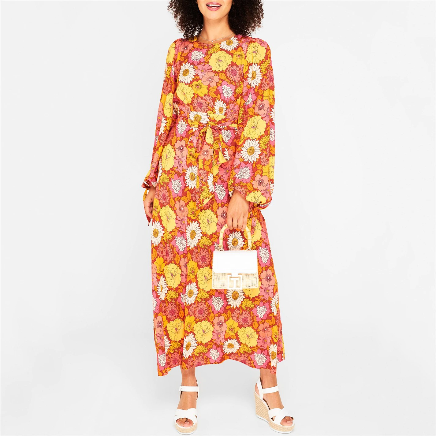 Ted Baker Lelyah Dress for Dresses Colour Red 4 Ted Baker Lelyah Dress for Dresses Colour Red - Image 2