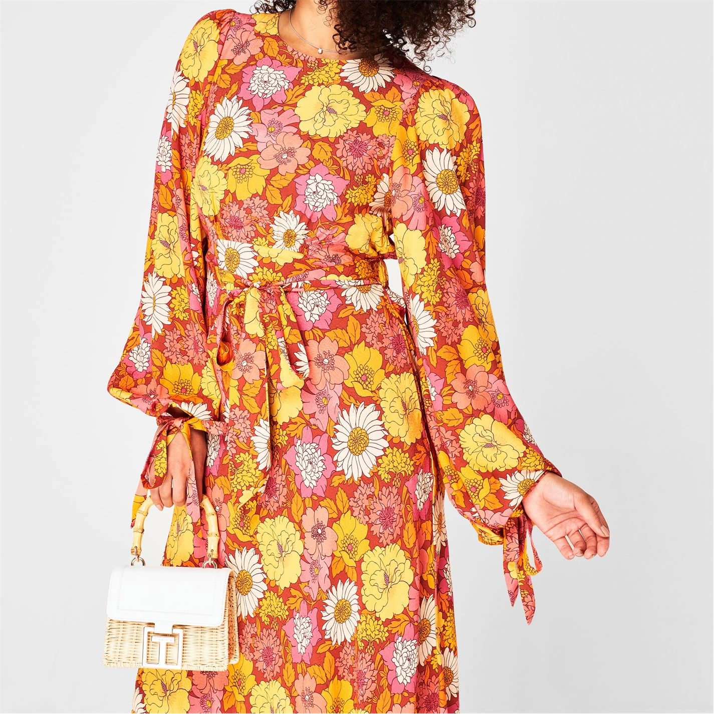 Ted Baker Lelyah Dress for Dresses Colour Red 6 Ted Baker Lelyah Dress for Dresses Colour Red - Image 4