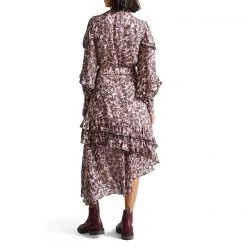 Ted Baker Alvvaa Foliage Print Layered Frilled Dress for Dresses Colour Pink -Outlet Wardrobe Mix Store 64888906 xxl a2