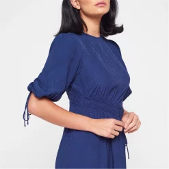 Ted Baker Ted Baker Jillia Tea Dress Womens for Wedding Guest Dresses Colour Dk-Navy -Outlet Wardrobe Mix Store 64983518 xxl a3