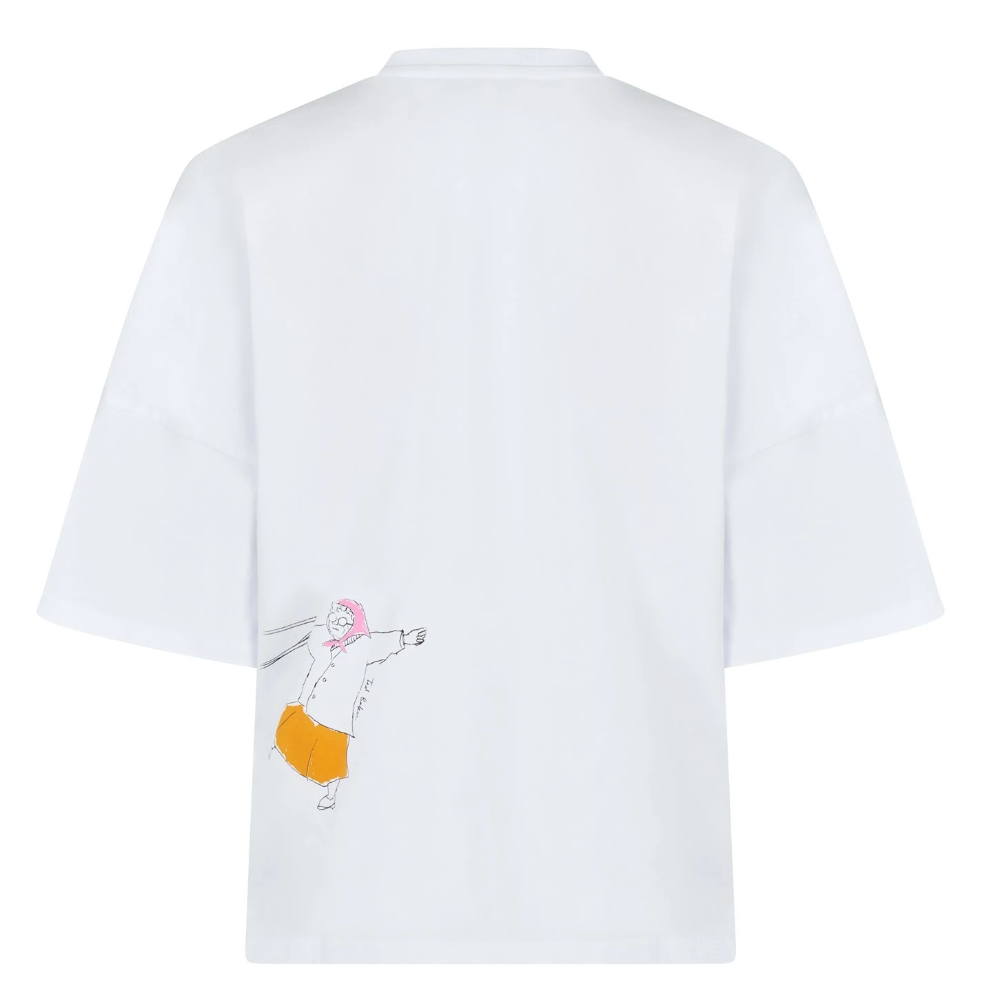 Ted Baker Gramiey Graphic T-Shirt for Tops Colour White 4 Ted Baker Gramiey Graphic T-Shirt for Tops Colour White - Image 2