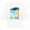 Ted Baker Tuliipp T Shirt for Tops Colour White -Outlet Wardrobe Mix Store 65185201 xxl