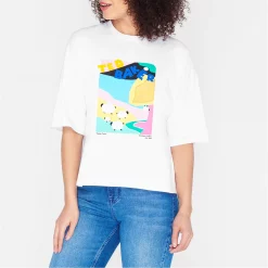 Ted Baker Tuliipp T Shirt for Tops Colour White -Outlet Wardrobe Mix Store 65185201 xxl a1