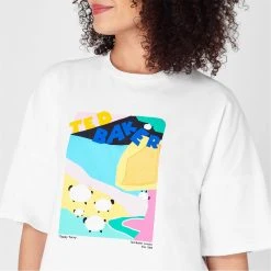 Ted Baker Tuliipp T Shirt for Tops Colour White -Outlet Wardrobe Mix Store 65185201 xxl a3
