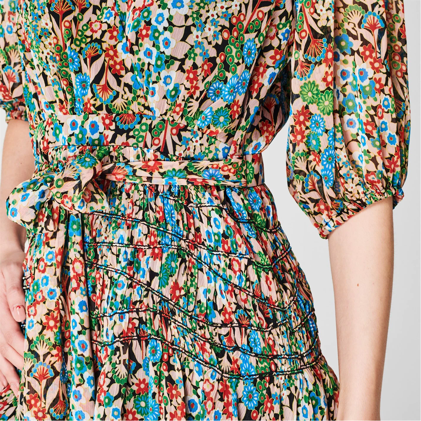 Ted Baker Tiania Dress for Dresses Colour Black 7 Ted Baker Tiania Dress for Dresses Colour Black - Image 5