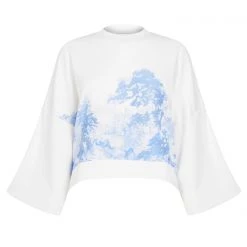 Ted Baker Saina Crew Neck T-shirt for Tops Colour White