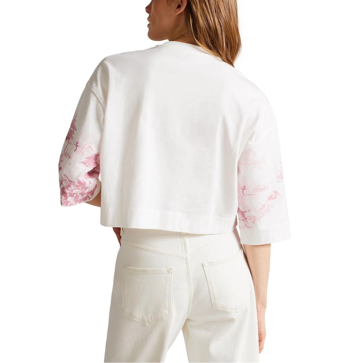 Ted Baker Teresia T Shirt for Tops Colour White 5 Ted Baker Teresia T Shirt for Tops Colour White - Image 3