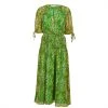 Ted Baker Ursille Midi Dress for Dresses Colour Mid Green -Outlet Wardrobe Mix Store 65206415 xxl
