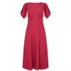 Ted Baker Tulipi Midi Dress for Wedding Guest Dresses Colour Mid Pink -Outlet Wardrobe Mix Store 65213606 xxl