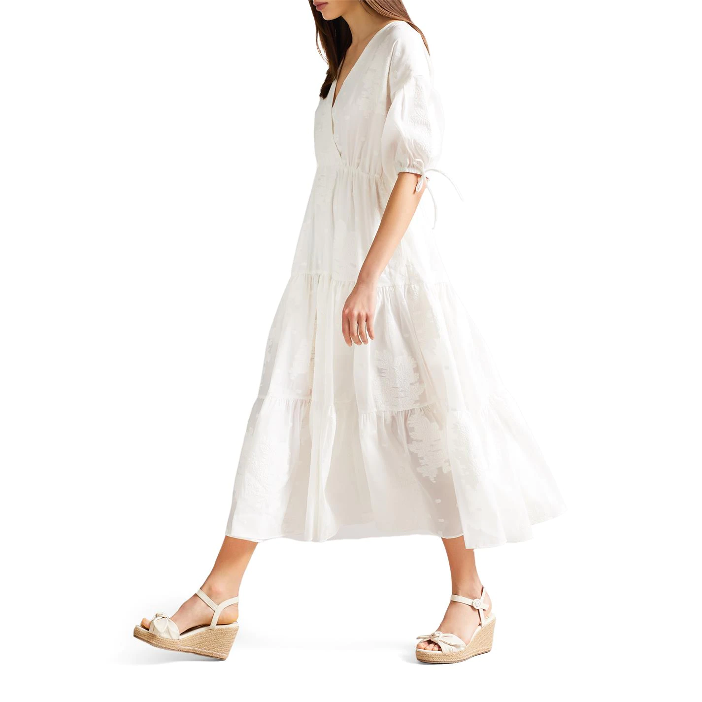 Ted Baker Darita Dress for Dresses Colour White 6 Ted Baker Darita Dress for Dresses Colour White - Image 4