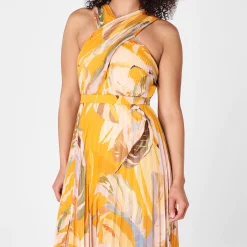 Ted Baker Ansa Midi Dress for Dresses Colour Dark Orange -Outlet Wardrobe Mix Store 65222912 xxl a3