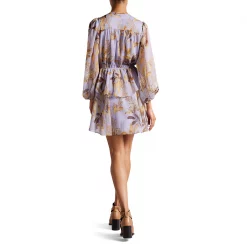 Ted Baker Gretia V-Neck Dress for Dresses Colour Lilac 9 Ted Baker Gretia V-Neck Dress for Dresses Colour Lilac -Outlet Wardrobe Mix Store 65263024 xxl a2