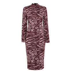 Ted Baker Deeh Dress for Dresses Colour Oxblood