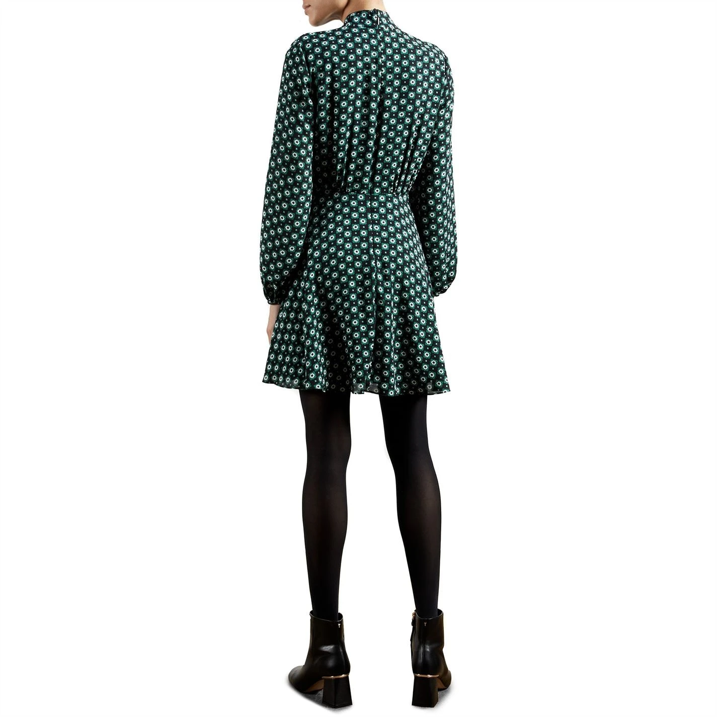 Ted Baker Dolley Dress for Dresses Colour Dk-Grey 7 Ted Baker Dolley Dress for Dresses Colour Dk-Grey - Image 5