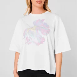Ted Baker Kcaliie T-Shirt for Tops Colour White -Outlet Wardrobe Mix Store 65325601 xxl a3