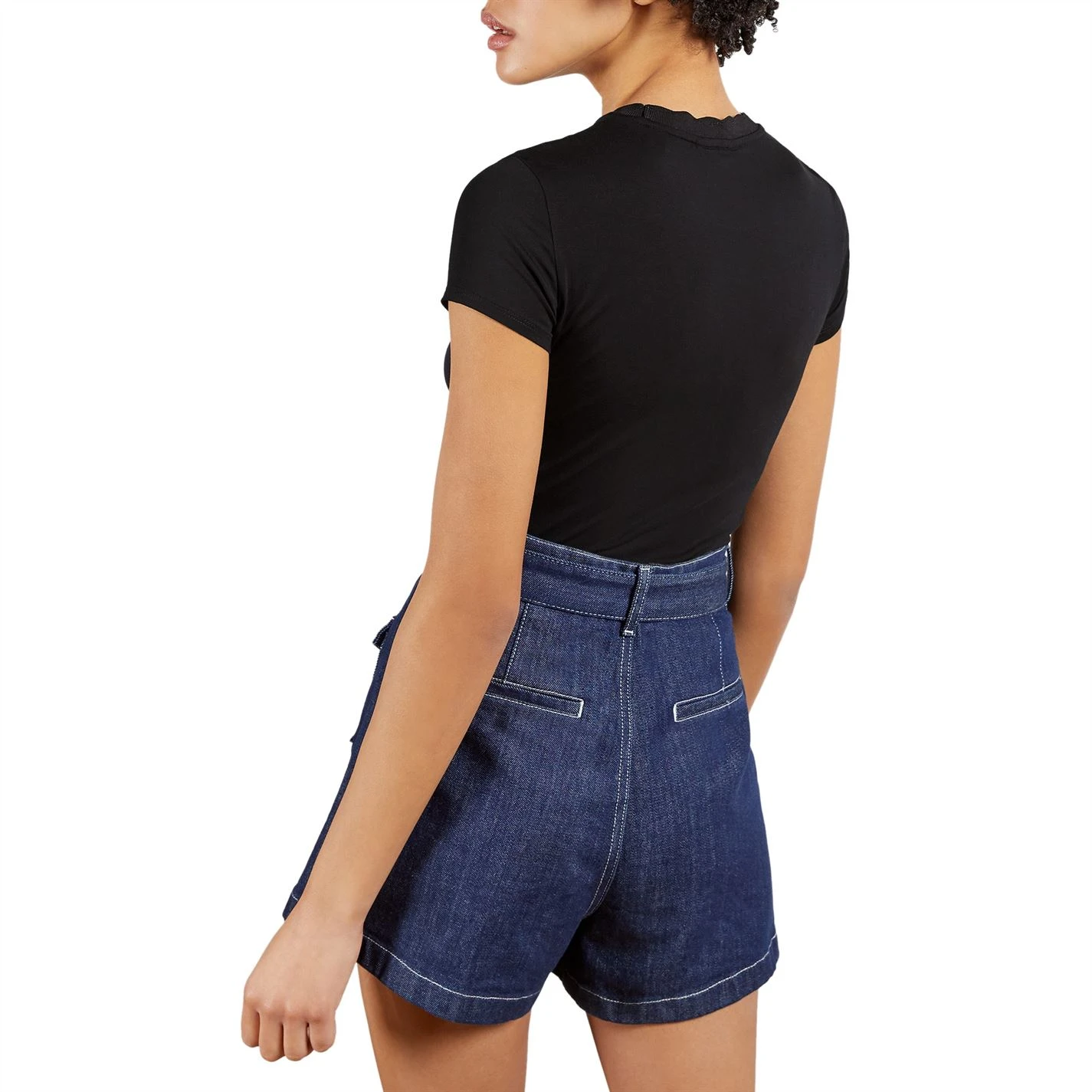 Ted Baker Lecca T Shirt for Tops Colour Navy 4 Ted Baker Lecca T Shirt for Tops Colour Navy - Image 3