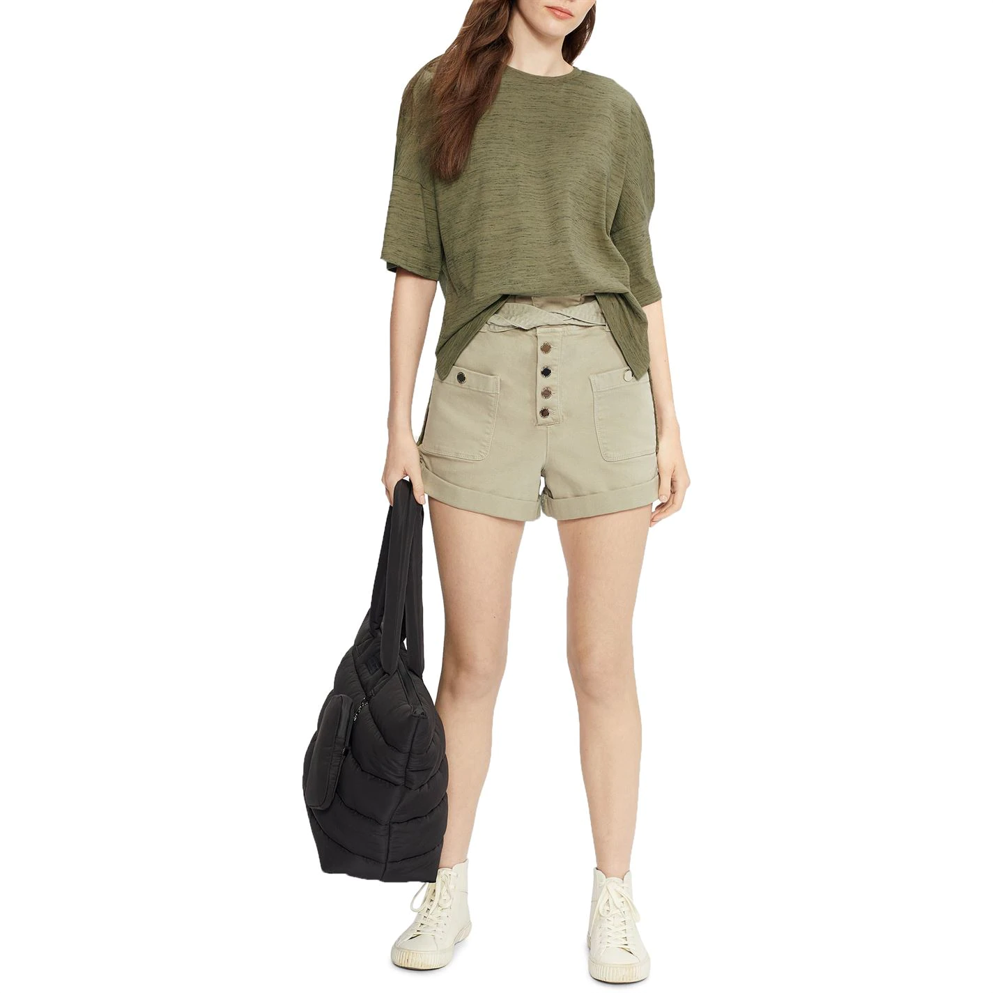 Ted Baker Onyyxx T Shirt for Tops Colour Olive 6 Ted Baker Onyyxx T Shirt for Tops Colour Olive - Image 4